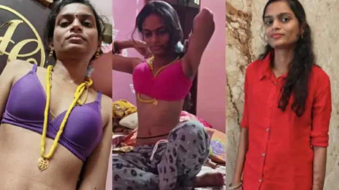 Tamil Newly Married Slim Wife Nude by Husband